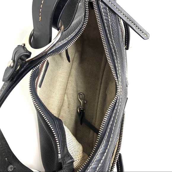 Dooney & Burke all weather leather black purse EUC - Picture 11 of 16